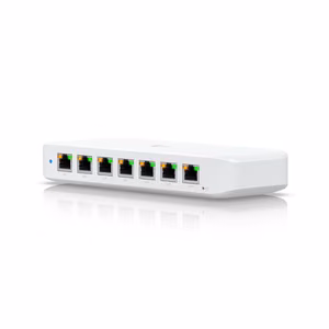 UBIQUITI Ultra USW-Ultra тип L2 настольный/на подставке 8x1000Base-T 8 PoE+ портов 7 USW-ULTRA (коммутатор)