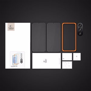 Tech-Protect Supreme Set для Samsung Galaxy S25 2x закалённое стекло для дисплея / закалённое стекло для камеры - прозрачный