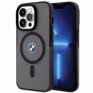 BMW Signature MagSafe Ümbris jaoks iPhone 14 Pro Max - must