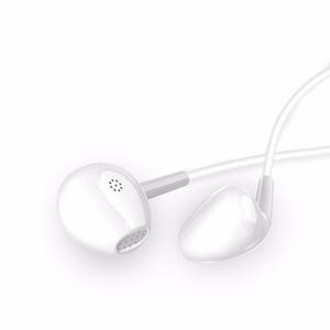 Dudao kõrvasisene juhtmega mini jack 3.5mm peakomplekt valge (X10S valge)