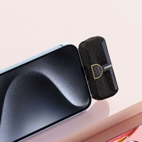 Power Bank Dudao "K20SL" Must 5000mAh + sisseehitatud Lightning ühendus