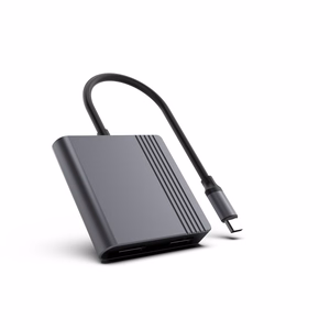 Gembird A-CM-HDMIFDPF-01 USB-C HDMI + DP adapter, 4K 60Hz, must