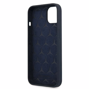 Mercedes Silicone Line ümbris iPhone 13 mini jaoks - mereväe sinine
