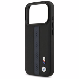 BMW M Perforated Stripe Logo MagSafe Ümbris jaoks iPhone 17 Pro - Sinine