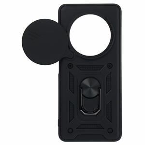 Slide Camera Armor Ümbris jaoks Xiaomi Redmi A4 Must