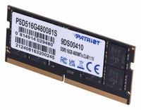 Patriot Memory Signature PSD516G480081S mälumoodul 16 GB 1 x 16 GB DDR5 4800 MHz
