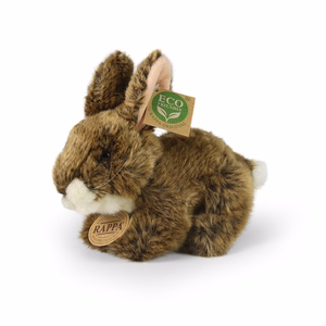 Rappa eco-friendly realistic rabbit plush toy, 17 cm