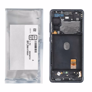 ServicePack LCD Display SAMSUNG S20 FE 4G 5G GH82-24219A sinine