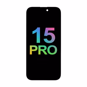 Mecanico Soft OLED Screen Incell jaoks Iphone 15 Pro must with frame (Support IC Transplant)
