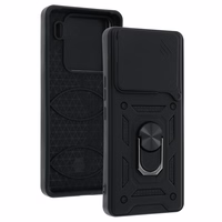 Slide Camera Armor Ümbris jaoks Xiaomi 15 Pro 5G Must