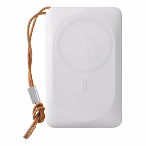 VEGER powerbank 10000 mAh with juhtmevaba charging compatible with MagSafe PD QC3.0 2A 20W MagOn (VP1151 / W1151) valge