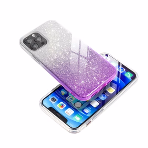 Case for iPhone 7 PLUS / 8 PLUS Shining transparent violet