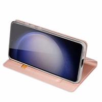 DUX DUCIS wallet ümbris SKIN PRO jaoks SAMSUNG S24 Plus rose