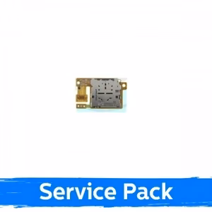 Шлейф совместим с Samsung T736 / T733 Tab S7 FE, считыватель SIM-карты / Plata (Service Pack)