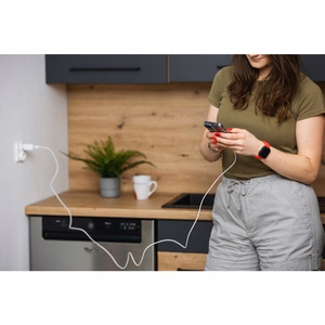Kaabel USB C to USB C Forcell F-Energy QC4.0 PD 3A 60W 3 m C338 valge