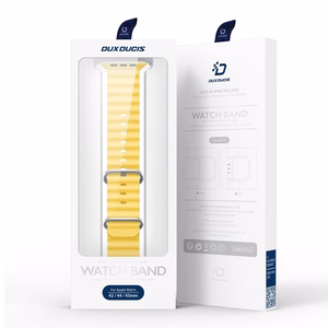 Strap Dux Ducis OceanWave Series Apple Watch 38/40/41mm kollane