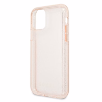 Guess GUHCN58PCGLPI iPhone 11 Pro roosa/roosa kõva ümbris Glitter