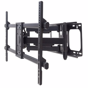 Manhattan TV ja monitori seinakinnitus, täisliikumine, 1 ekraan, 37–75", must, VESA 200x200–800x400 mm, maks. 75 kg