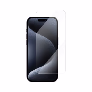 Vmax karastatud klaas 2,5D normaalne läbipaistev klaas iPhone 15 Pro 6,1"