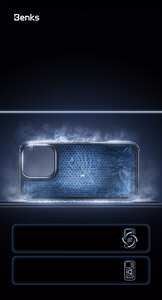 Benks Magnetic Biliz Cooling Ümbris (0066) jaoks Iphone 16 Pro Max hall