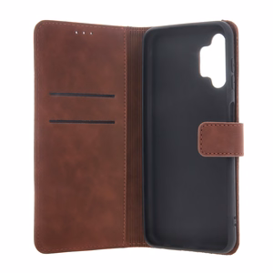 Smart Velvet ümbris jaoks Samsung Galaxy A16 4G / A16 5G brown