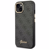 Guess GUHCP14SHG4SHK iPhone 14 6.1 "must / must hard ümbris 4G Vintage kuldne Logo
