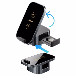 Dudao A11Pro+ 15W 3in1 Induktiivne Laadija jaoks Phone/Smartwatch/Kõrvaklapid - must