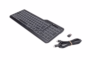 HP 400 taustvalgustusega juhtmega klaviatuur