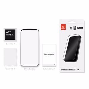 Crong 3D Armour Glass Lite full-adhesive tempered-glass screen protector for Realme 16 Pro 5G