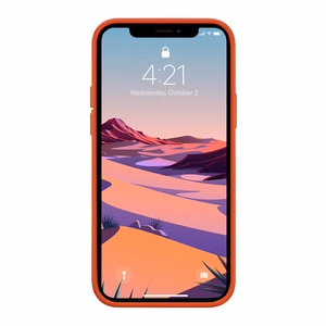 Crong Color Cover ümbris seadmele iPhone 12 Pro Max, punane