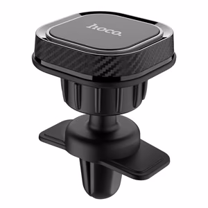 Car phone Hoidja Hoco CA52 jaoks using on ventilation grille, magnetic, must-hall