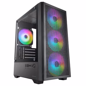 Mars Gaming MCQUANTUM computer case Midi Tower Black