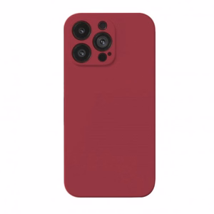 Чехол для телефона "Liquid Silicone Edge" Huawei Nova 9 (тёмно-красный)