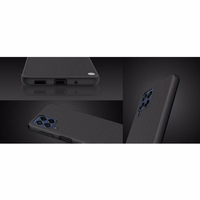 Nillkin Textured Case vastupidav tugevdatud ümbris koos geelraami ja nailonist tagaküljega Samsung Galaxy M53 5G jaoks must