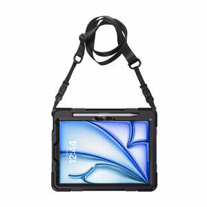 Crong Defender Plus tugevdatud ümbris iPad Air 11″ (M2/M3/M4, 2024–2026), iPad Air 10,9″ (4./5. põlvkond) ja iPad Pro 11″ (2021/2022) jaoks, must