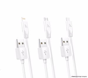 USB cable Hoco X1 Lightning 2.0m white