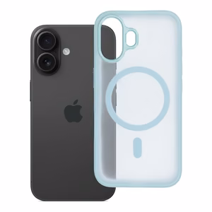 Чехол iPhone 16 Flexline Mag Cover, совместимый с MagSafe, зеленый