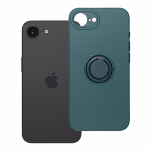 SILICONE RING ümbris jaoks IPHONE 16e (SE 4 2025) roheline