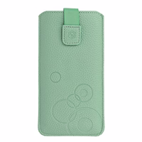 WONDER Deko Pouch Ümbris (Size S) jaoks Nokia 105 2019/150/216 roheline