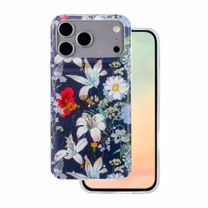 Glow Glam чехол iPhone 17 Pro 6,3" синий