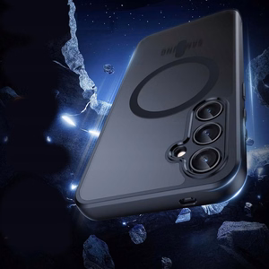 Tech-Protect MagMat MagSafe Ümbris jaoks Samsung Galaxy S24 FE - must