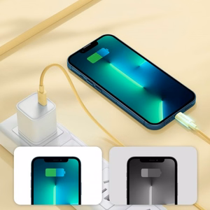 USB kaabel Joyroom S-1024M13 kollane Type-C / Lightning 100cm (kuni 20W)