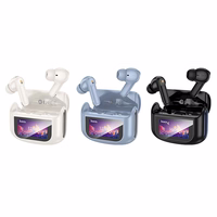 HOCO juhtmevaba kõrvaklapid bluetooth with touch screen TWS ANC + ENC EQ21 sinine star