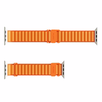 Puro Extreme Nylon Strap jaoks Apple Watch 42 / 44 / 45 / 49 mm - Oranž
