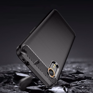 Tech-Protect TPUCarbon Ümbris jaoks Samsung Galaxy XCover 7 - must