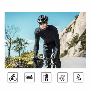 Rockbros LKPJ00 piraadistiilis spordimüts – must