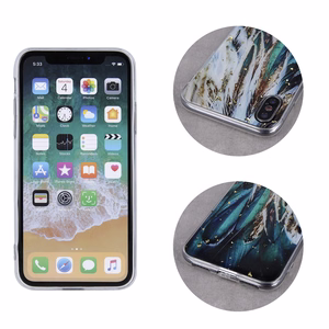 Kuldne Glam ümbris jaoks Samsung Galaxy A15 4G / A15 5G feathers