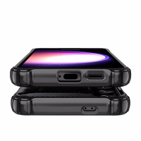 Hybrid Armor Ümbris jaoks Samsung Galaxy S24 FE Armored Hybrid Ümbris - must