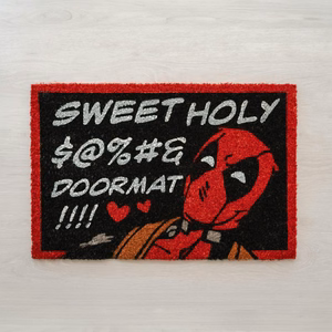 Marvel Deadpool uksematt, 40 × 60 cm