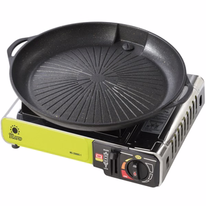 Grillrest ja -pann gaasimatkapliidile ning grillile